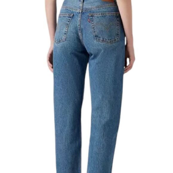 Levi’s 501 Original Distressed Button Fly Straight Leg Jeans Size 25 - Picture 2 of 15